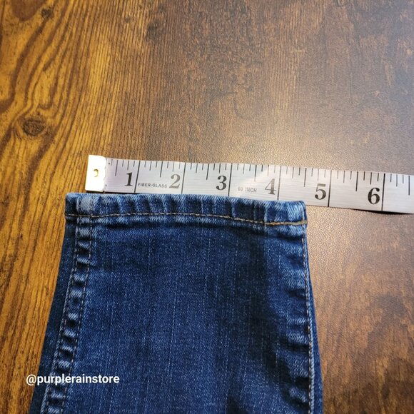 Madewell Jeans 27 Skinny 10" High Rise Medium Dark Wash Tummy Control Stretch - Picture 11 of 12